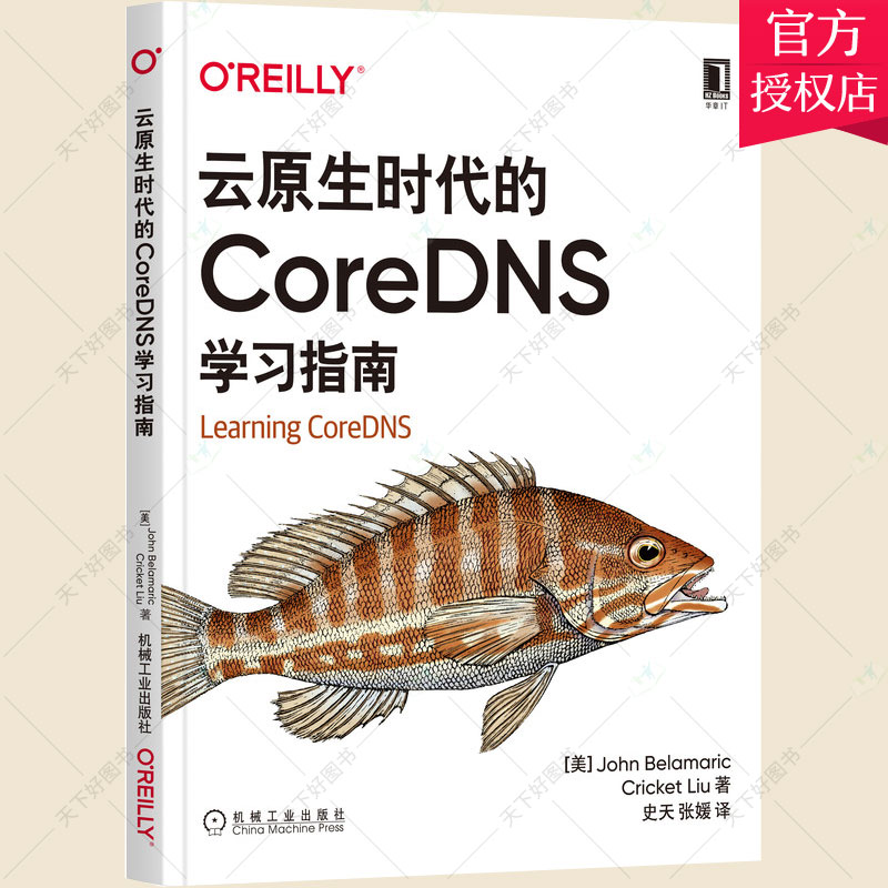 云原生时代的CoreDNS学习指南 CoreDNS与其他DNS服务器的区别DNS基础理论CoreDNS基本配置CoreDNS管理区域数据的选项书籍