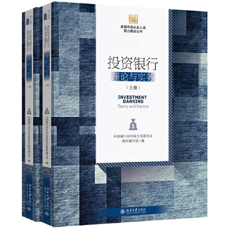 投资银行:理论与实务 上下册 北京大学出版社 9787301303740 银行市场从业人员能力建设水平测试参考教材 经济管理类 考试教材