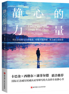 静心的力量 心里疗愈 静心冥想 正念减压 导师写给大众的专业静心书 北京科学技术出版社 9787571452292