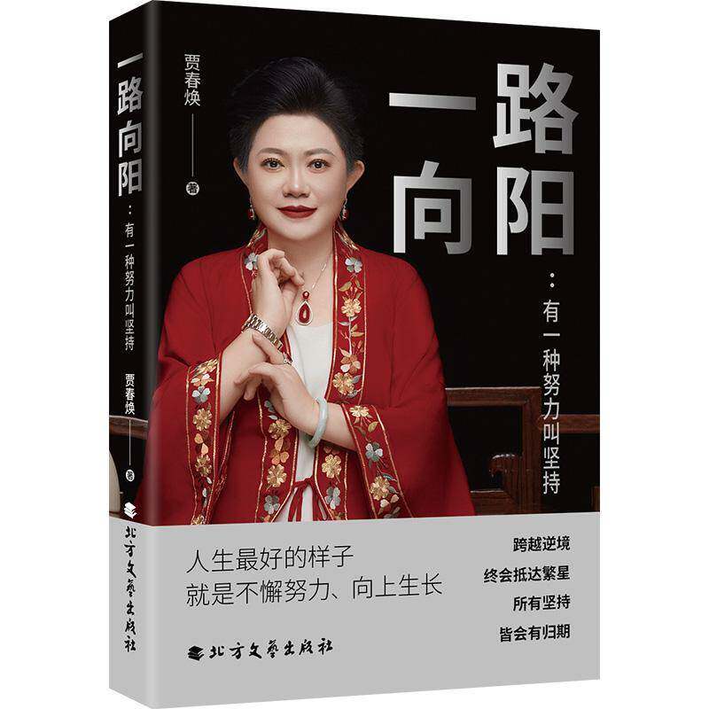 一路向阳 有一种努力叫坚持 成功励志 人生最好的样子 不懈努力 向上生长 贾春焕著 北方文艺出版社