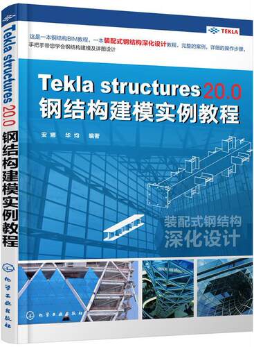 正版包邮 Tekla Structures 20.0钢结构建模实例教程  9787122299178  安娜  化学工业出版社  工业技术 书籍