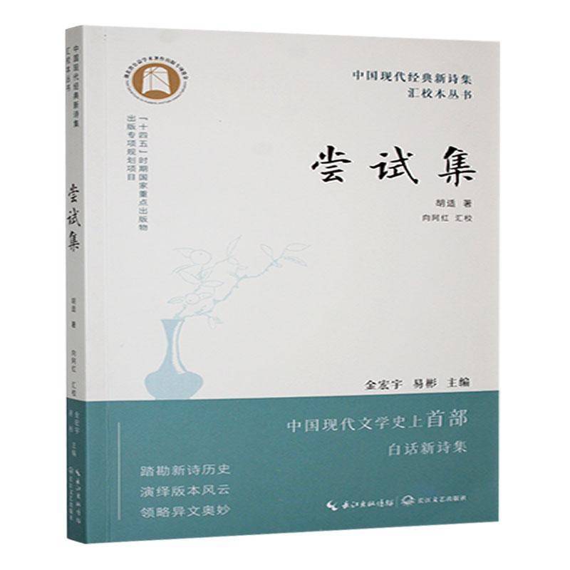 尝试集胡适  文学书籍