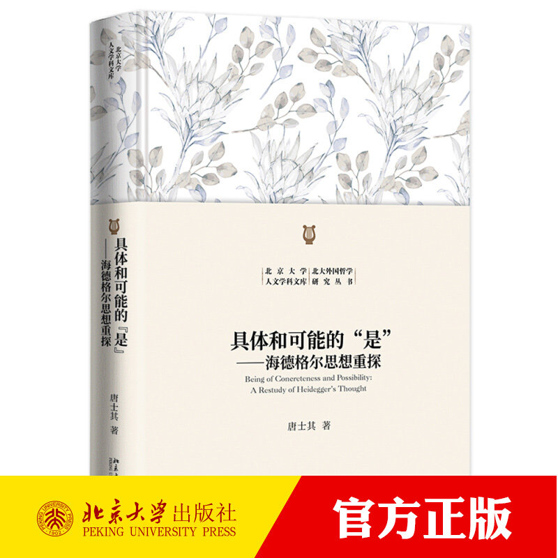 具体和可能的“是”—海德格尔思想重探 唐士其 海德格尔思想新解读 推动东西方思想相互观照对话 西方思想史 北京大学出版社正版