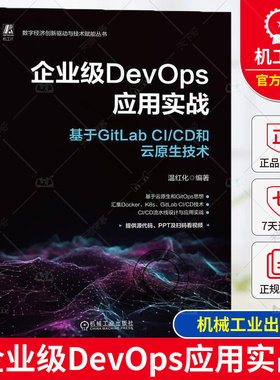 正版 企业级DevOps应用实战 基于GitLab CI/CD和云原生技术 温红化 docker 容器技术 Kubernetes 9787111744610 机械工业出版