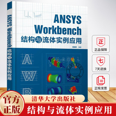 ANSYS Workbench 结构与流体实例应用 黄碧辉 清华大学出版社教材教程书籍 ANSYSWorkbench应用流程9787302678380