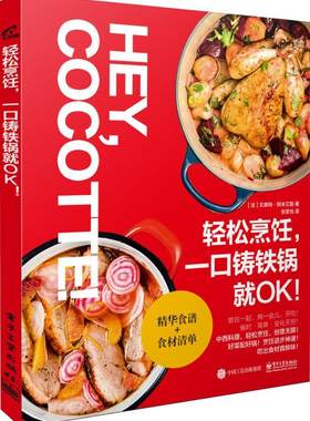 轻松烹饪，一口铸铁锅OK！文森特·阿米艾勒  菜谱美食书籍