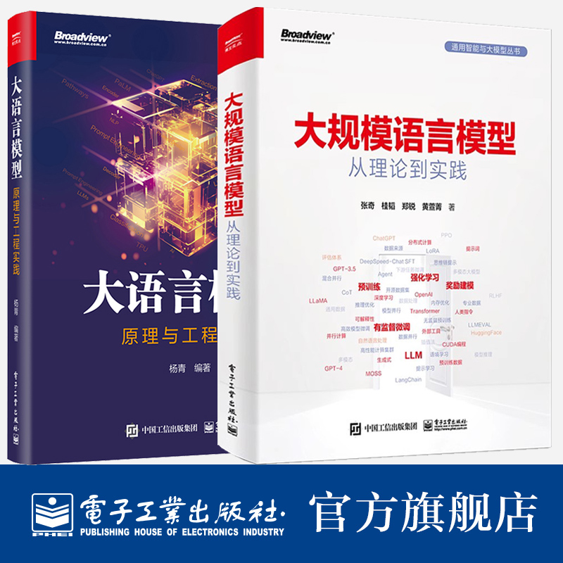 官方正版 大规模语言模型 从理论到实践 全彩印刷 扩展应用评估方法 大语言模型数据构建 预训练有监督微调奖励建模强化学习