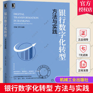 正版包邮 银行数字化转型 方法与实践 王炜 高峰 业务模式转型升级 数据架构能力 数字化营销运营 风控体系 数字化转型效能