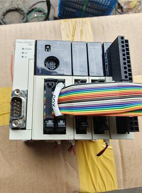 三菱PLC模块一套 FX2NC-16EX FX3U-232A