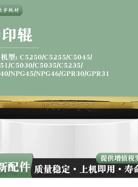 适用佳能NPG45 G46 GPR30 GPR31转印辊IR C5250 C5255 C5045