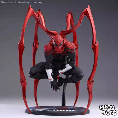 MESS TOYS 章帕克 究极蜘蛛侠 究极邻居 黑色毒液共生体手办模型