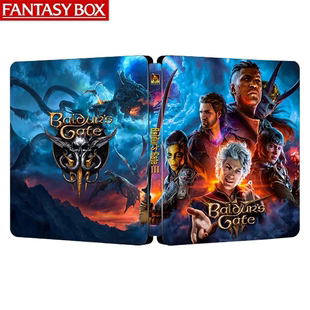 博德之门3 海外定制版 PS4/PS5游戏铁盒 Fantasybox