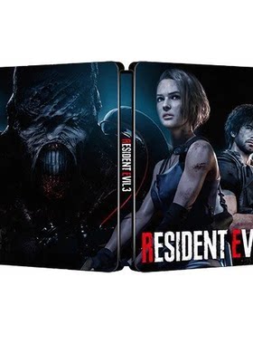 生化危机3 重制版 海外定制版 PS4/PS5游戏铁盒（仅铁盒）