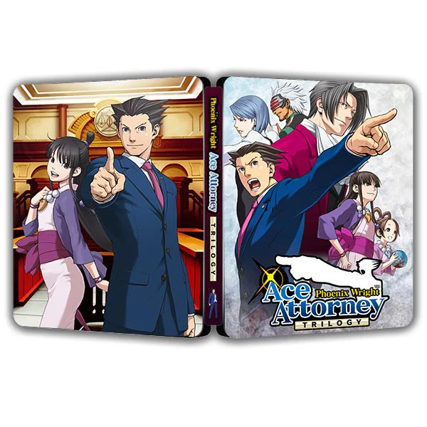逆转裁判 成步堂合辑 海外定制版 PS4/PS5游戏铁盒 Fantasybox