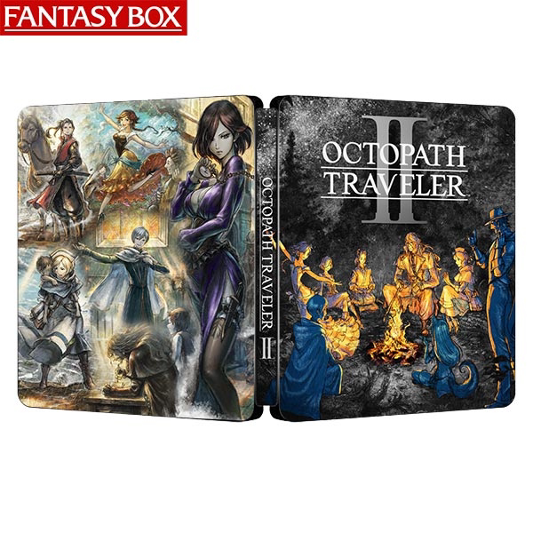 八方旅人2 海外定制版 PS4/PS5游戏铁盒 Fantasybox