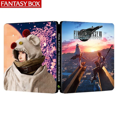 最终幻想7 重制版 海外定制版 PS4/PS5游戏铁盒 Fantasybox
