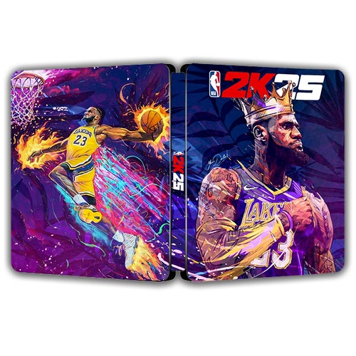 NBA 2k25 詹皇 海外定制版 PS4/PS5游戏铁盒 Fantasybox