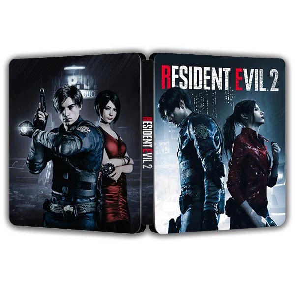 生化危机2 重制版 海外定制版 PS4/PS5游戏铁盒（仅铁盒）