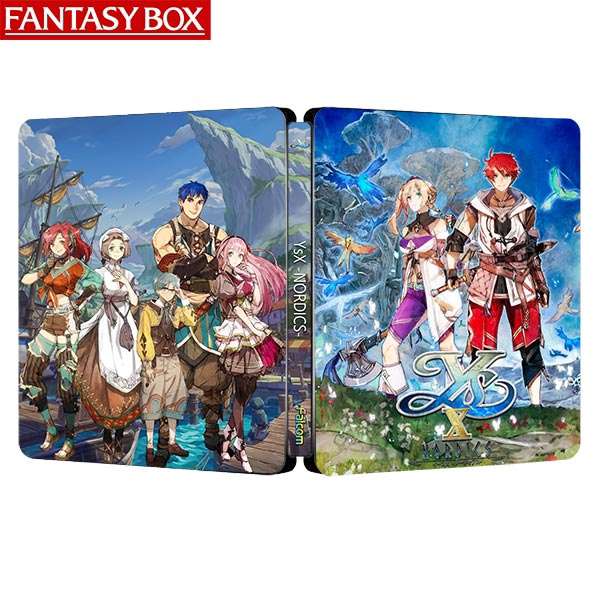 伊苏X 北境历险 海外定制版 PS4/PS5游戏铁盒 Fantasybox