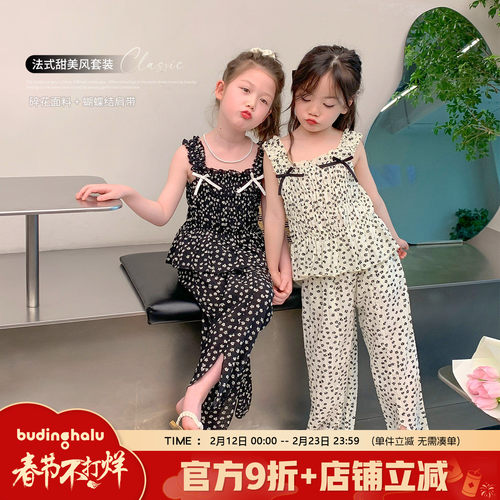 女童夏季新款休闲时尚套装