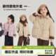 新款 女童棉服2026秋冬季 休闲儿童夹棉外套棉衣 冬装 布丁哈鲁童装