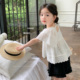 儿童洋气娃娃衫 2026新款 夏季 上衣短袖 布丁哈鲁童装 小衫 女童夏装