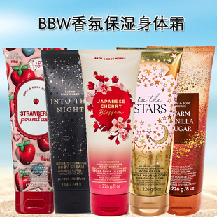 保税BBW身体霜日本樱花 入夜甜蜜的歌 星辰香草糖Bath&Body Works