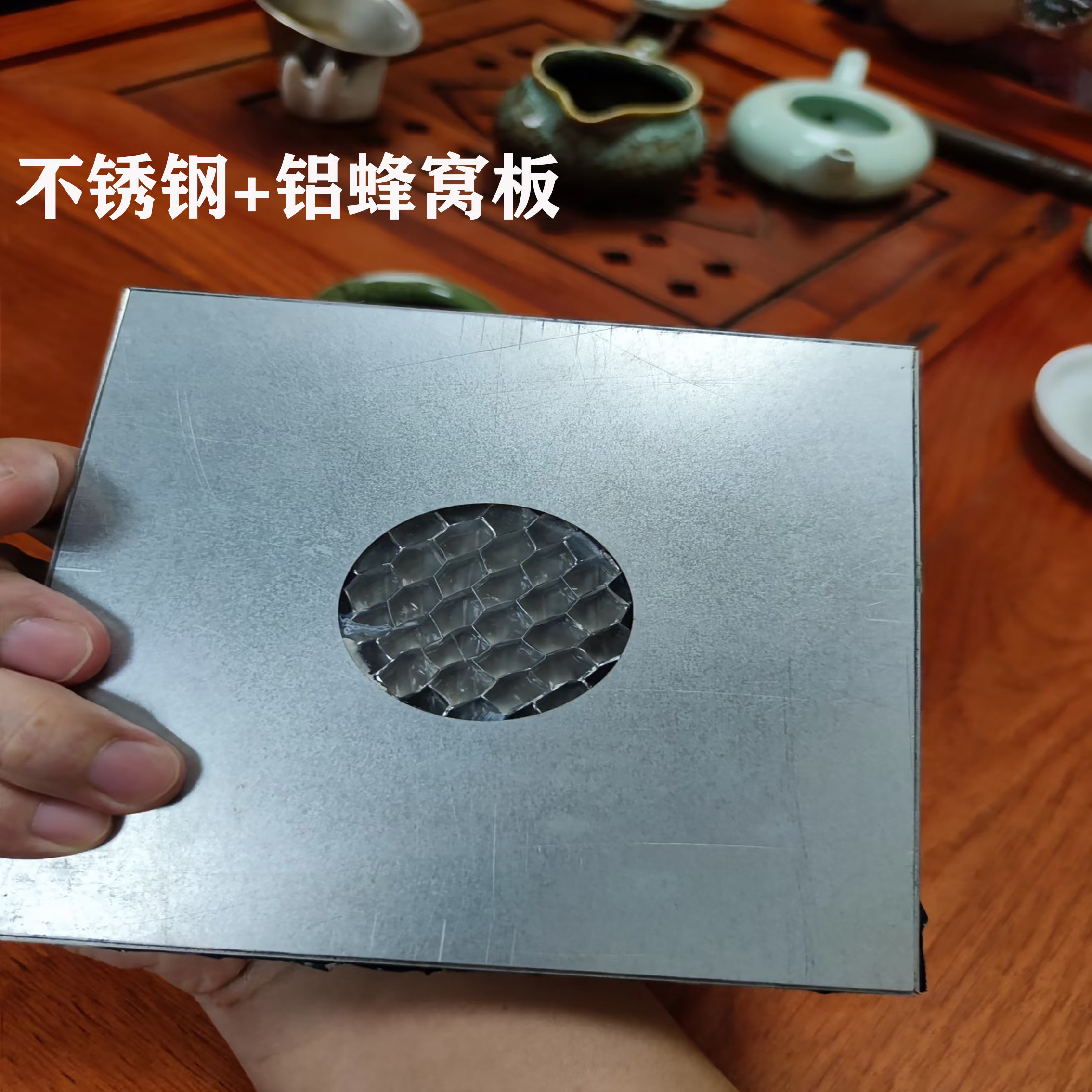 佛山304不锈钢18厘铝蜂窝板材pet定制阳台洗衣柜防水防火合金定做