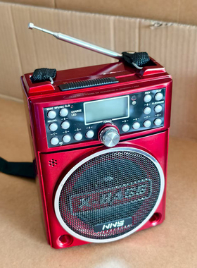 NNS年年顺10波段收音机插电式可充电录音插优盘SD卡中短波调频FM