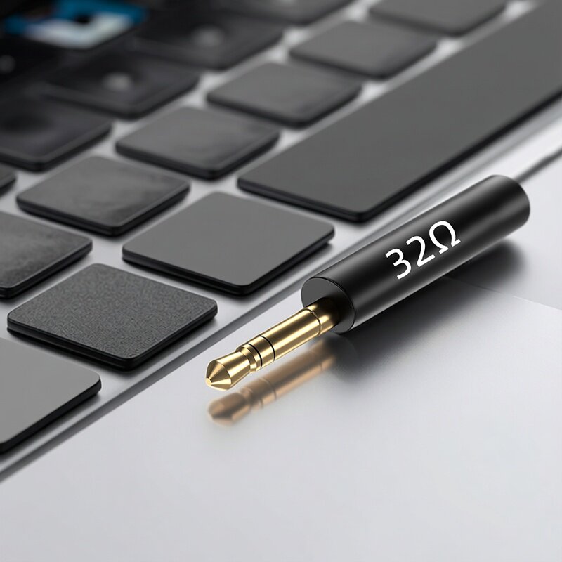 高品质耳机阻抗棒降底噪滤波加电增阻尼头音量电流声消除静音929