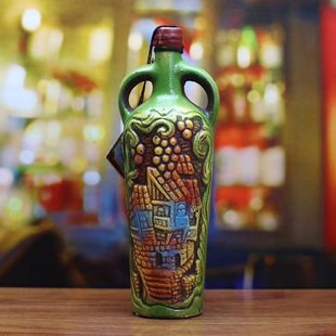 进口红酒格鲁吉亚产半甜型红葡萄酒750毫升原瓶保真酒柜摆饰送礼