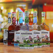 白俄罗斯原瓶进口风味伏特加蒸馏酒500毫升40%vol 6种口味