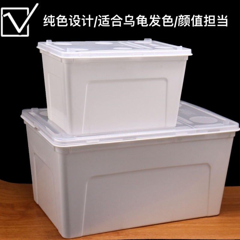 爬宠缸饲养盒守宫蛇饲养箱带盖蚕宝宝蛙宠物用品蜘蛛昆虫龟缸鱼缸