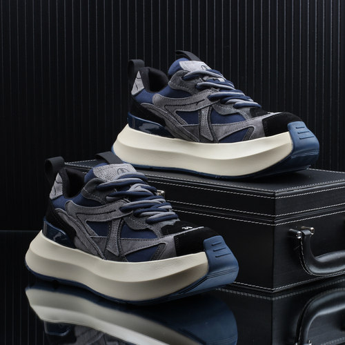 高级感潮牌时尚百搭休闲老爹鞋男