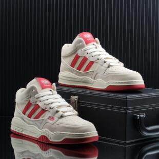 2024秋冬季新款高级感男鞋子潮流百搭休闲板鞋厚底增高高帮鞋男款