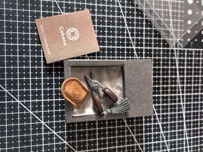 日本Cohana迷你粉色黄色蓝色蓝绿色流苏豆豆剪