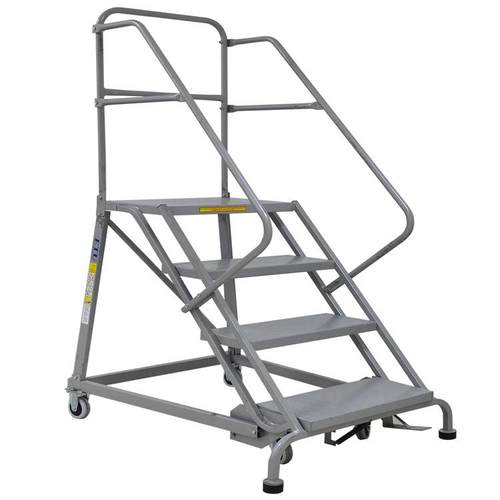 | RL型美式钢制可拆装式登高车移动平台梯 登高梯
