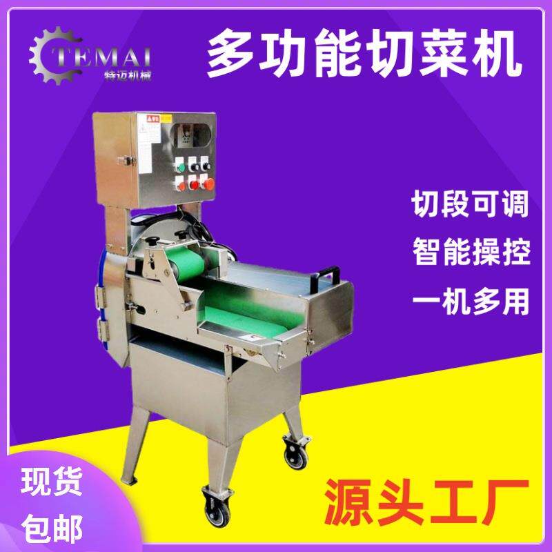 现货款全自动荷兰豆切段机 小型笋片切丝机 企业后厨食堂切菜设备