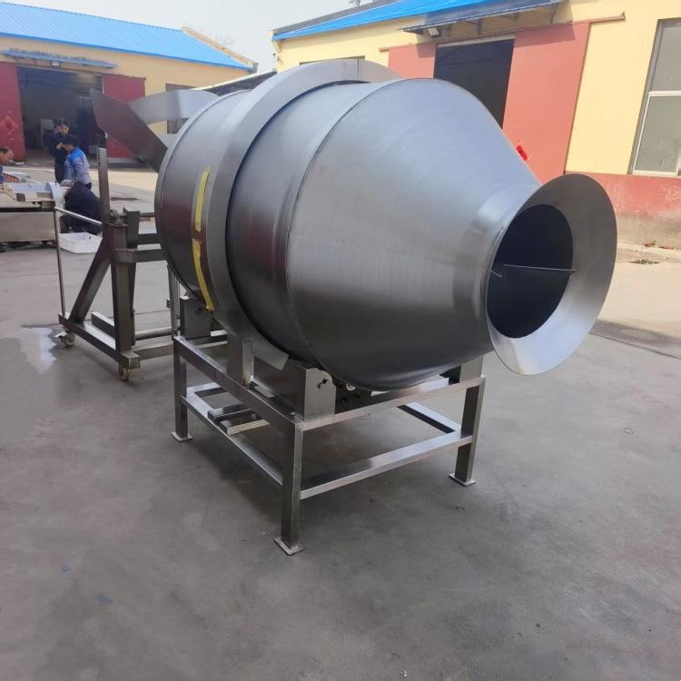红油豆干拌料机 烧烤面筋搅拌机 双鲍菇调味拌料桶 义康机械