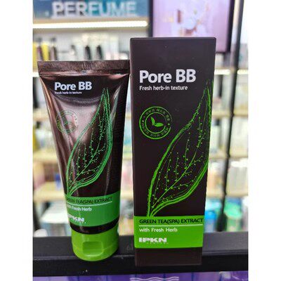 IPKN/忆可恩绿茶细致毛孔BB霜遮瑕  补水正品现货韩国进口