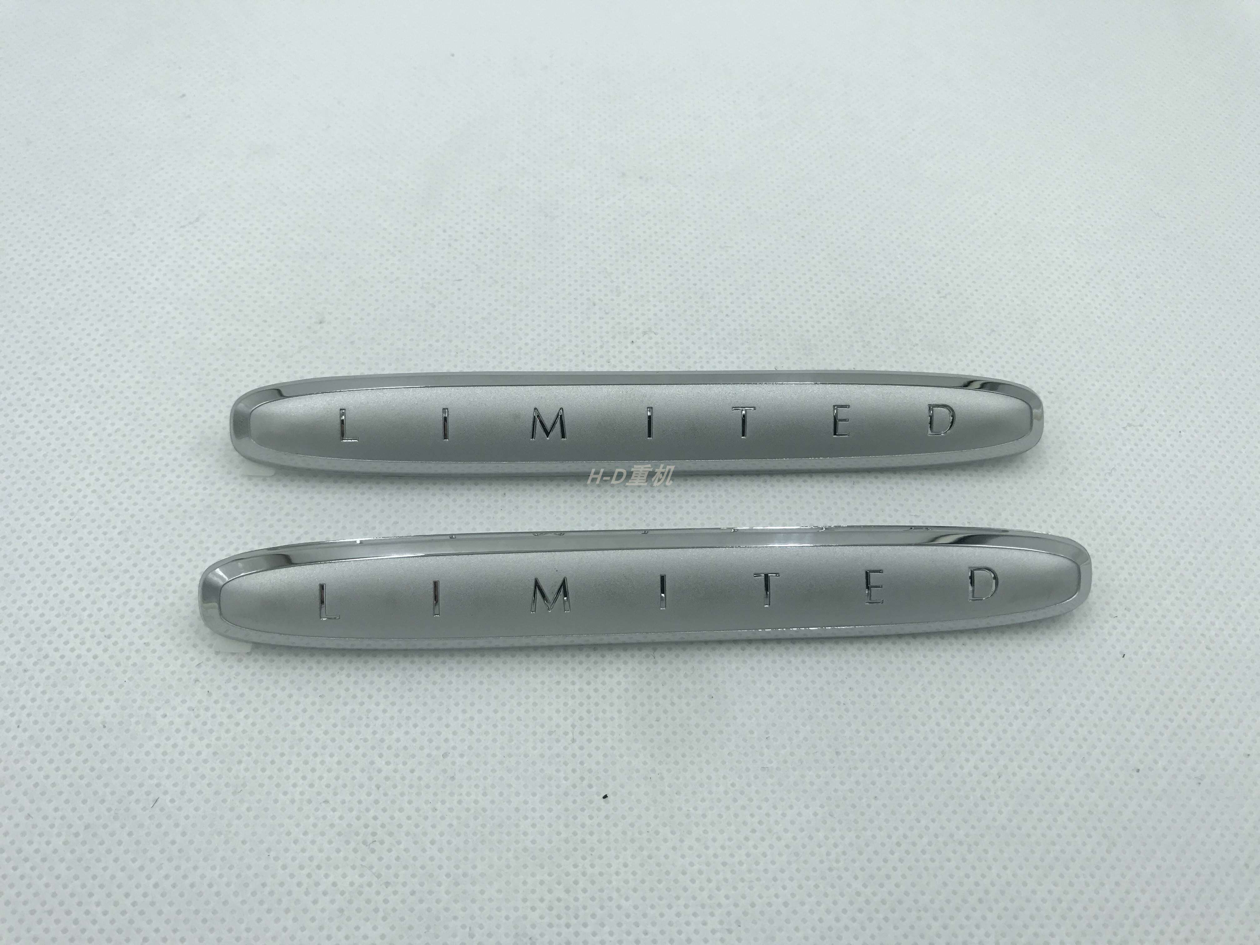 哈雷 滑翔 路王 软尾  前挡泥板装饰字母 挡泥板标2009--2013