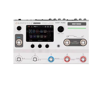 适用HOTONE Ampero Ⅱ Stagep电吉他贴膜one II Stom效果器Hotone Pulze保护膜Ampero mini幻音2代非钢化膜