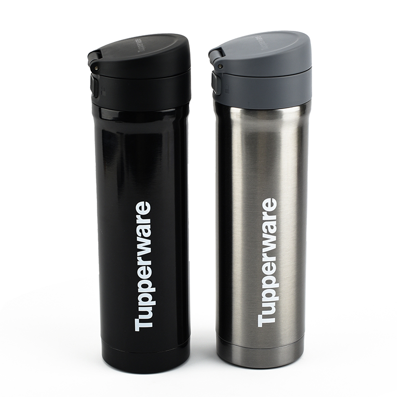 特百惠易开盖不锈钢真空保温瓶