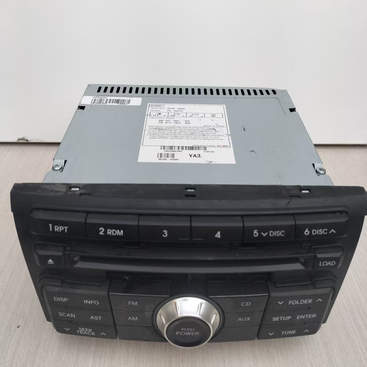 阿尔派现代索纳塔8代六碟原车原厂车载汽车CD主机USB改家用音响