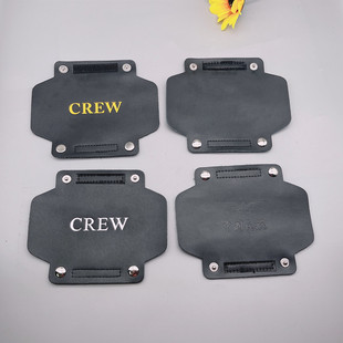 包邮CREW航空机组真皮把手套皮手柄套飞行箱行李箱拉杆护手保护套