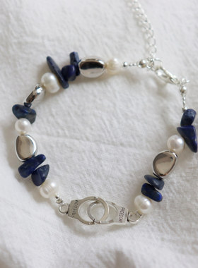 淡水珍珠裸石甜酷风情侣原创设计