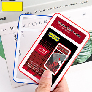 鉴定球星卡35PT评分卡盒130PT评级卡砖壳球星卡游戏王分级卡片盒