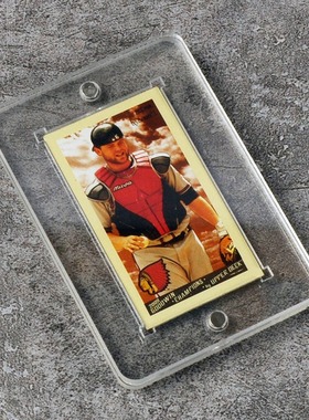 球星卡牌GOODWIN古德温UpperDeck复古棒球透明保护壳小卡强磁卡砖