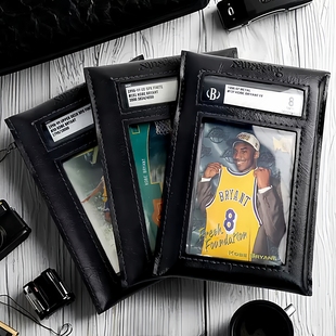 TCG宝可梦FLA球星卡PSA评级卡保护套PU评分卡套BGS鉴定卡保护皮套