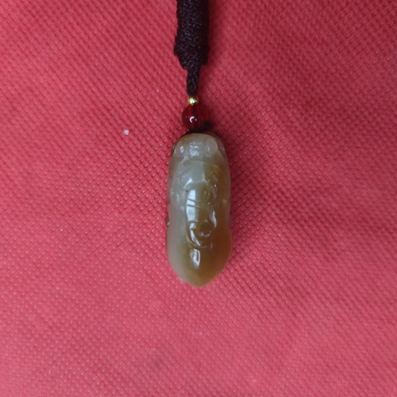 和田玉糖白貔貅过灯无结构冰透油性好手工雕很精美性价比高送礼盒